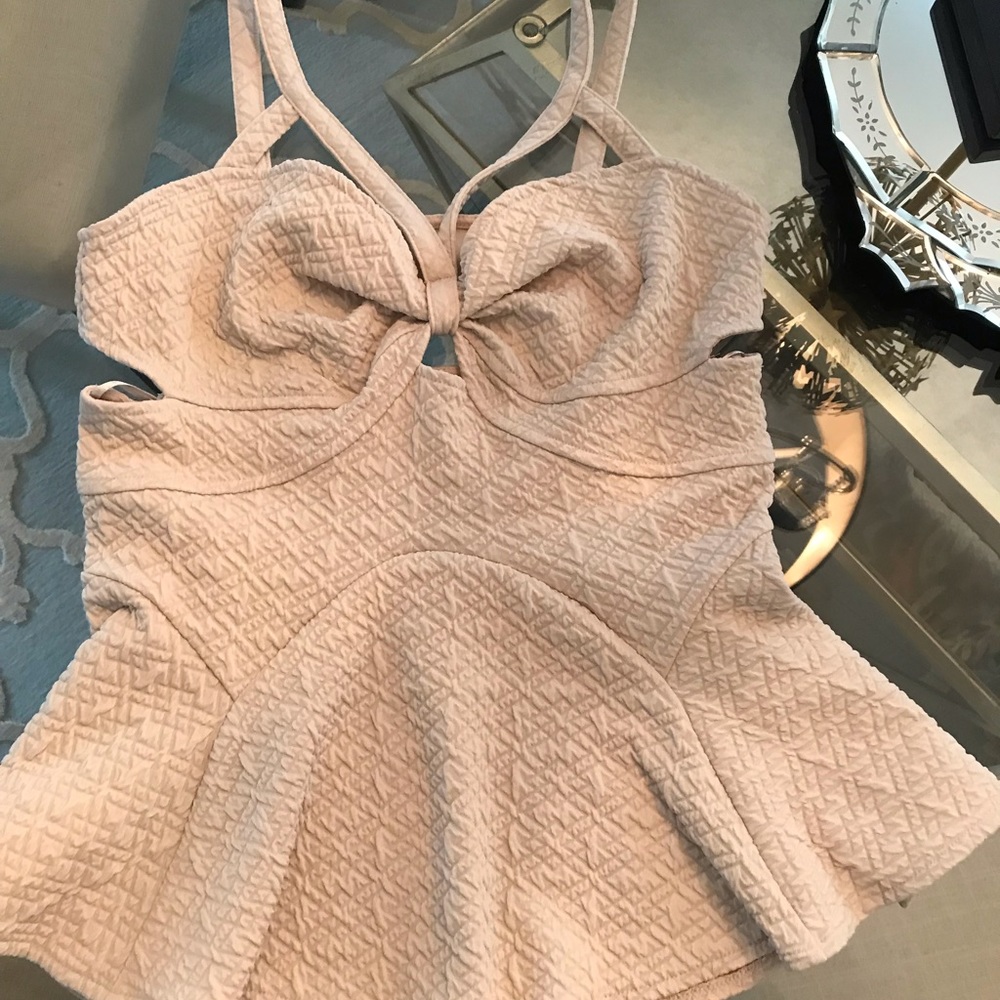 Free People Brand  Peekaboo Top Size Small
